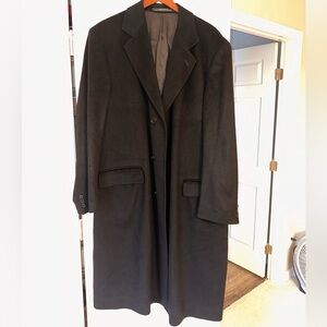 Men's 100% Cashmere Trench